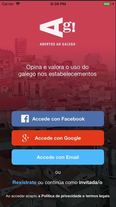 Abertos ao Galego Screenshot
