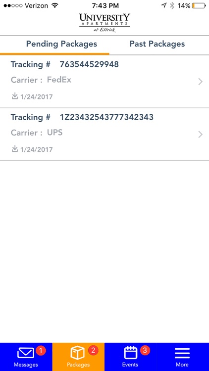 University Apartments Ettrick