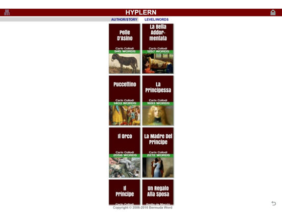 Screenshot #4 pour HypLern Italian Reader