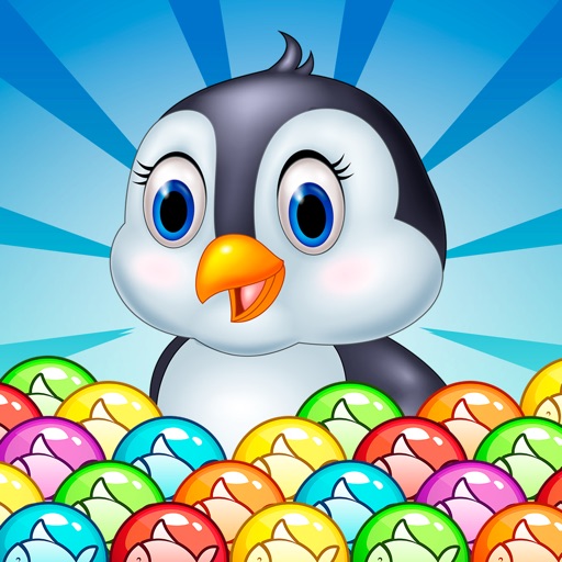 Penguins Funny - Bubble Shooter icon