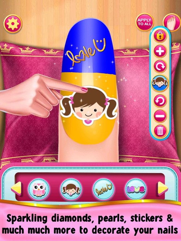 Screenshot #6 pour Fashion Beauty 3d Nail Art Salon