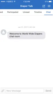 diaper talk iphone screenshot 2