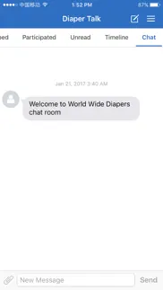 diaper talk iPhone Captures Décran 2