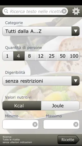 Game screenshot RICETTARIO apk