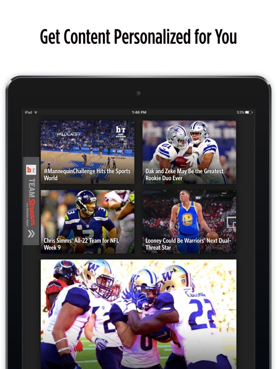 Team Stream for iPad