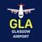 Flight arrivals and departures information for Glasgow GLA Airport