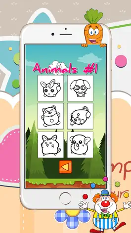 Game screenshot Easy Animals : Как нарисовать и цвет hack