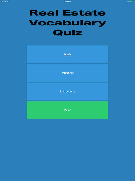 Screenshot #4 pour Real Estate Vocabulary Quiz Free