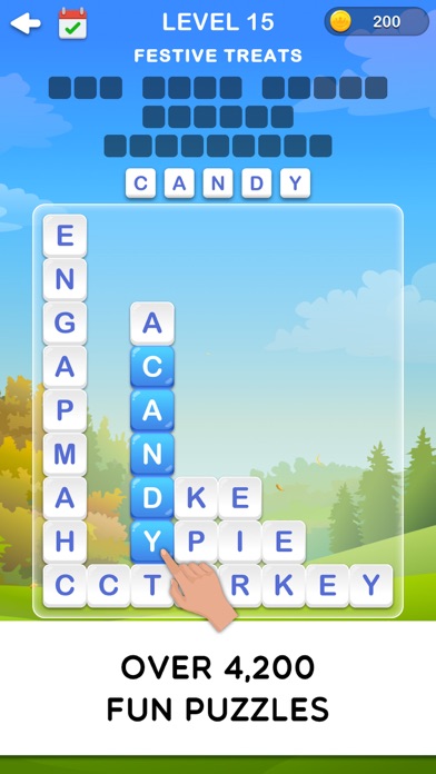 Harvest of Words - Word Stack Screenshot