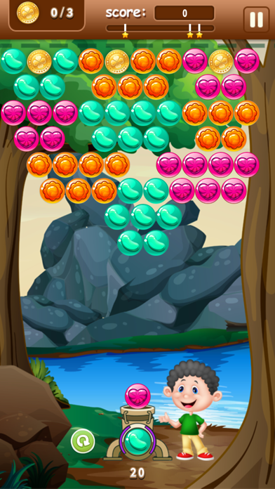 Candy Bubble Shooter Pop iPhone screenshot