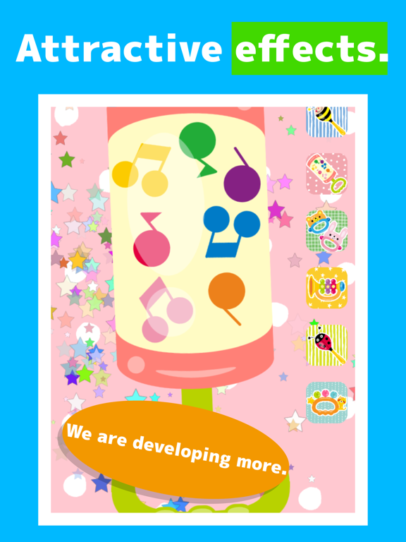 Touch Baby Rattle iPad screenshot 4 - Education app