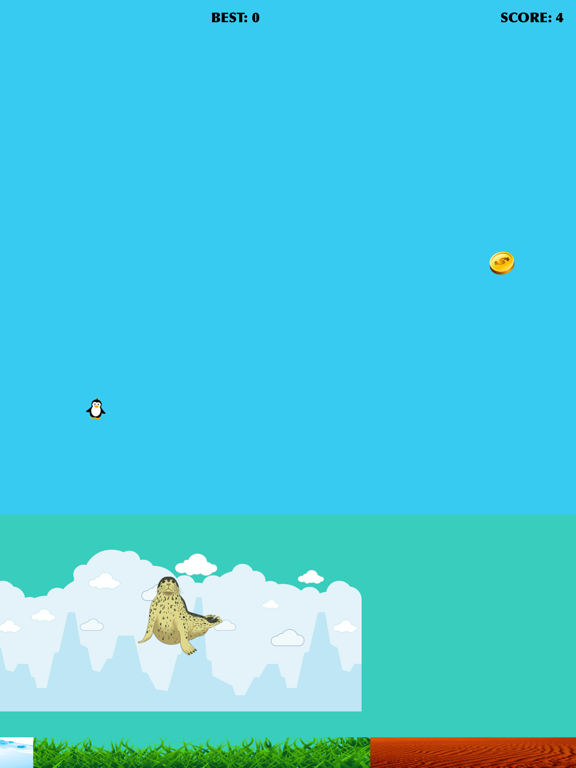 Screenshot #6 pour Air Penguin Fly: Flap Wings Flying Jump Adventure