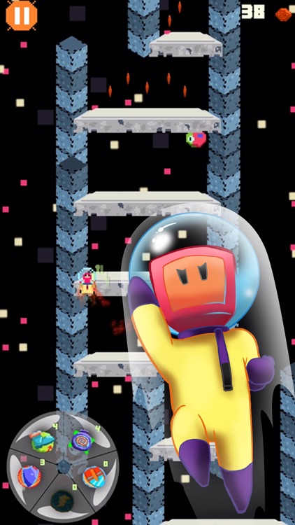 Astro Towers - 8Bit Pixel Space Action Heroes