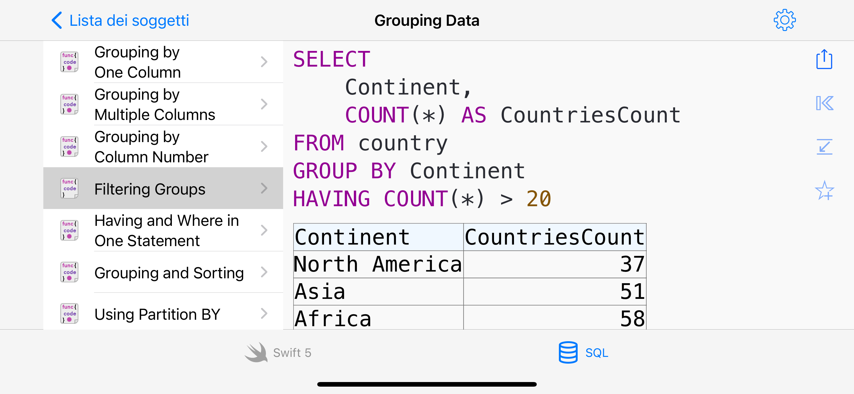 Recipes for Swift Pro