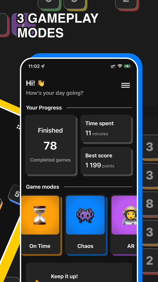 #2. Simple Numbers - Board Puzzle! (iOS) 由: Stas Kochkin