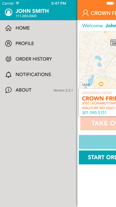 How to cancel & delete Crown Chicken & Waffle from iphone & ipad 1