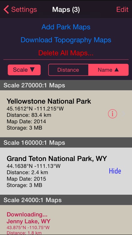 NP Maps - Yellowstone screenshot-4