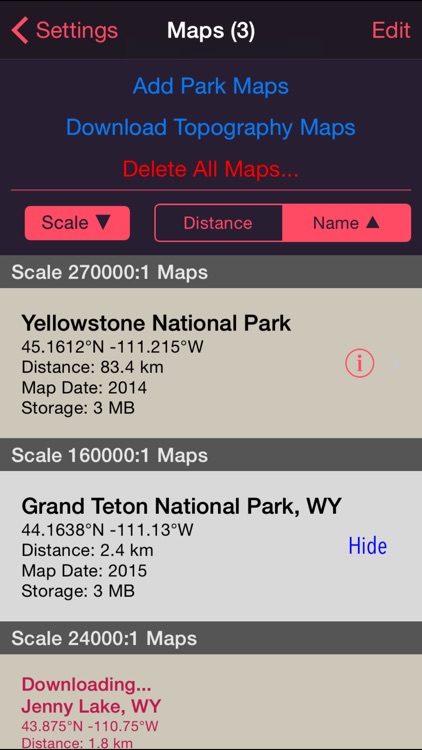 NP Maps - Yellowstone screenshot-4