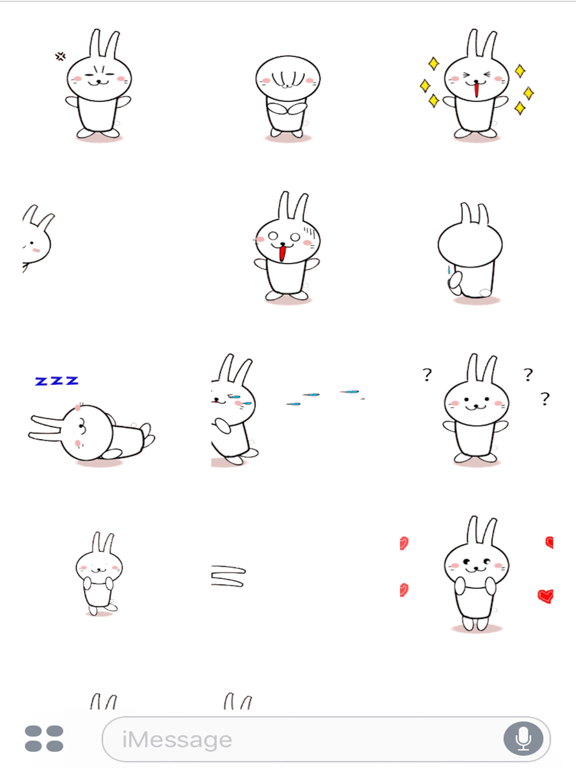 Screenshot #4 pour Rabbit Moving Sticker