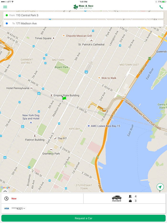 Home and Away Car Service