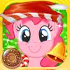 Cute Pony & Santa Claus Action Puzzle Game For All delete, cancel