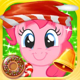 Cute Pony & Santa Claus Action Puzzle Game For All app icon