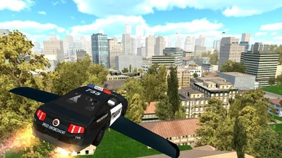 Screenshot #2 pour Extreme Fly-ing Cop Car: Turbo Race-r