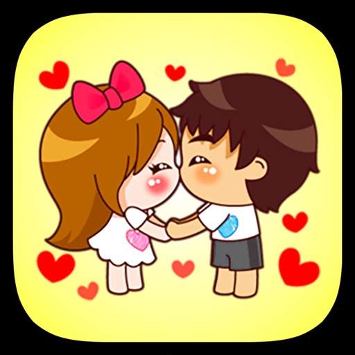 Romantic Couple Stickers●