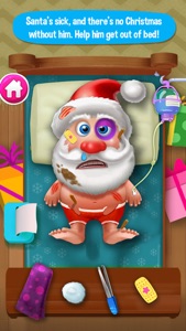 Little Santa Doctor! Snowman ER Christmas Hospital screenshot #2 for iPhone