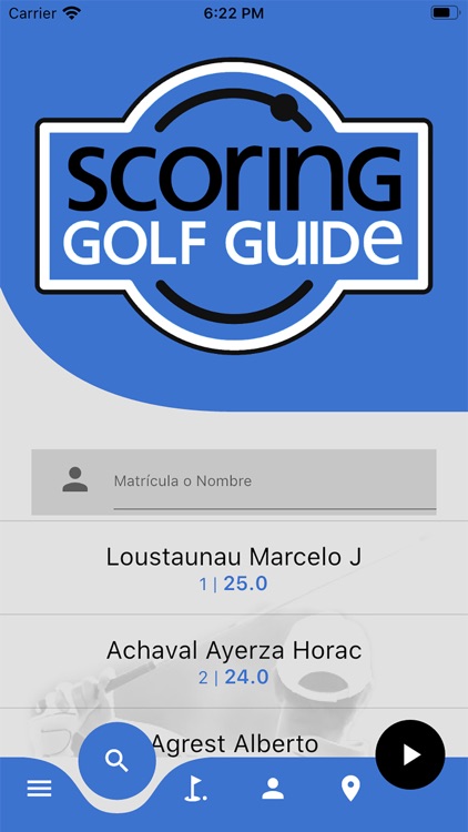 Scoring Golf Guide screenshot-4