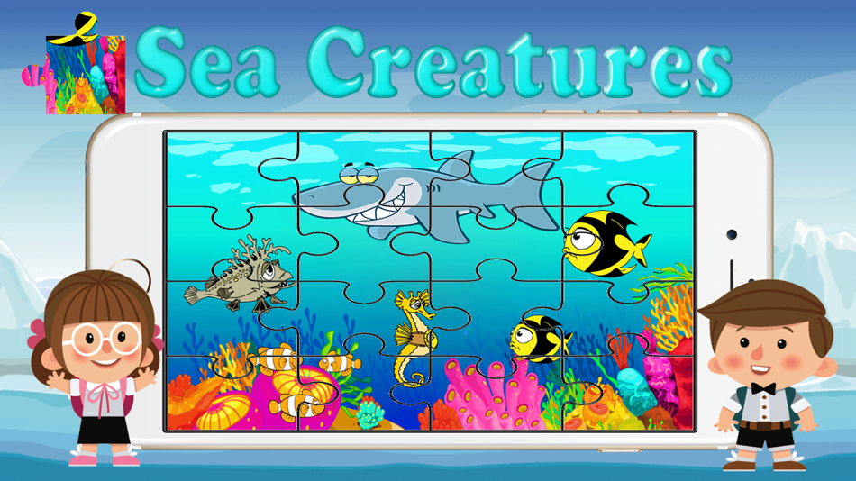 sea creatures huge jigsaw puzzle games - 1.0 - (iOS)
