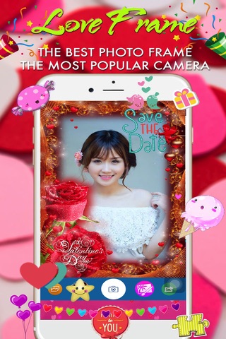 Valentine Photo Frame - Wonder Photo & Frame Maker screenshot 4