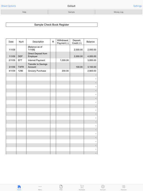 Screenshot #4 pour Money Log Book