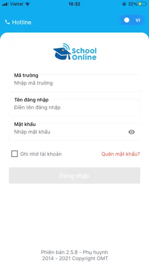SchoolOnline Parents screenshot 1