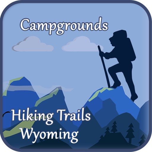 Wyoming Camping & Hiking Trails icon