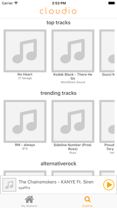 Cloudio - Personalized Radio for SoundCloud screenshot 3