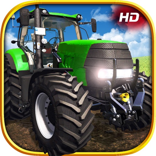 Tractor Farming Simulator 3D Icon
