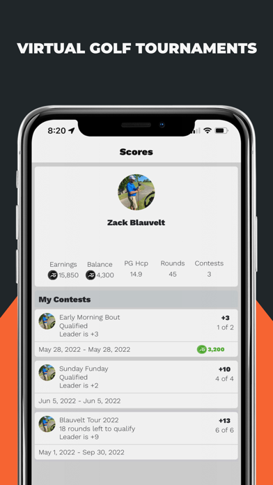 PardieGolf: Golf Tournaments Screenshot