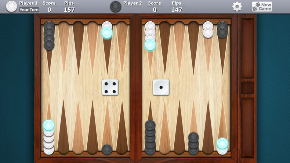 #1. Backgammon ▽▲ (iOS) 由: Do More Mobile, LLC.