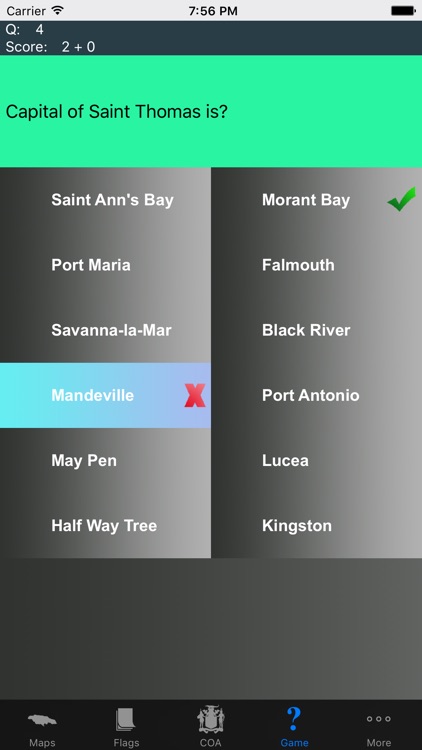 Jamaica Province Maps and Capitals screenshot-4