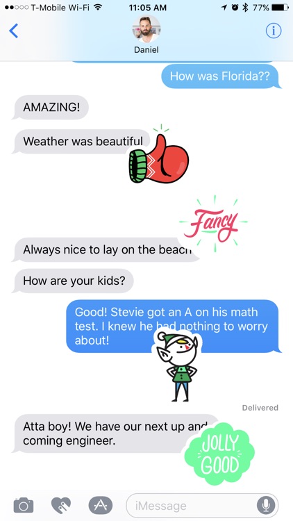 Treat Holiday Stickers screenshot-3