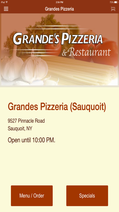 How to cancel & delete Grandes Pizzeria from iphone & ipad 1