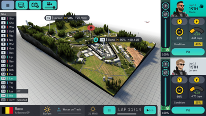 screenshot of Motorsport Manager Mobile 3 10