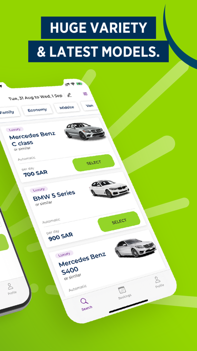 Lumi car rental Screenshot