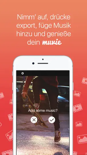 Screenshot von Muvie – Erstelle Filme Ohne Aufwand! auf dem iPhone 2