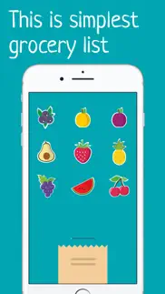 wonderlist shop list for simple grocery & shopping iphone screenshot 1