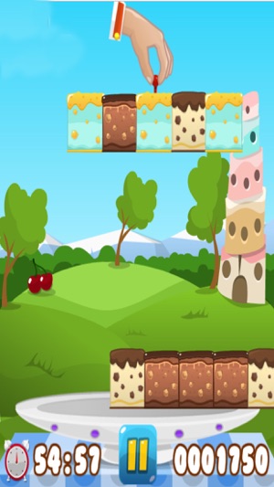 Build The Tower Sweet Cake - Kids Game