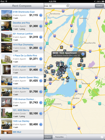 Screenshot #5 pour RentCompass Recherche d'appart
