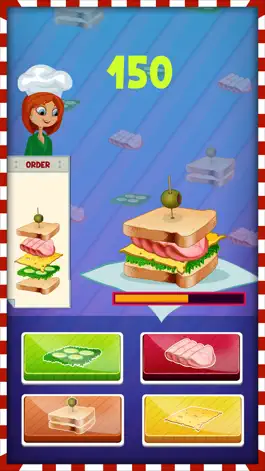 Game screenshot Christmas Sandwich Maker - Cooking Game for kids mod apk