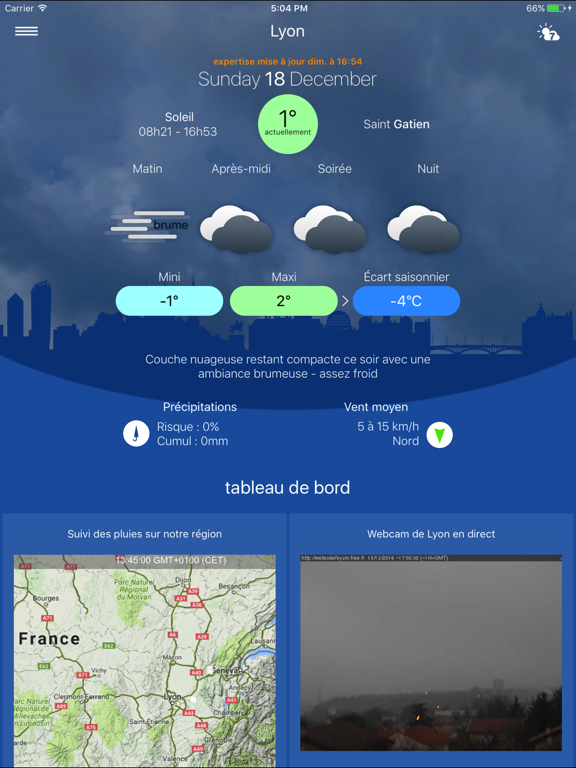 Screenshot #4 pour Météo Lyon